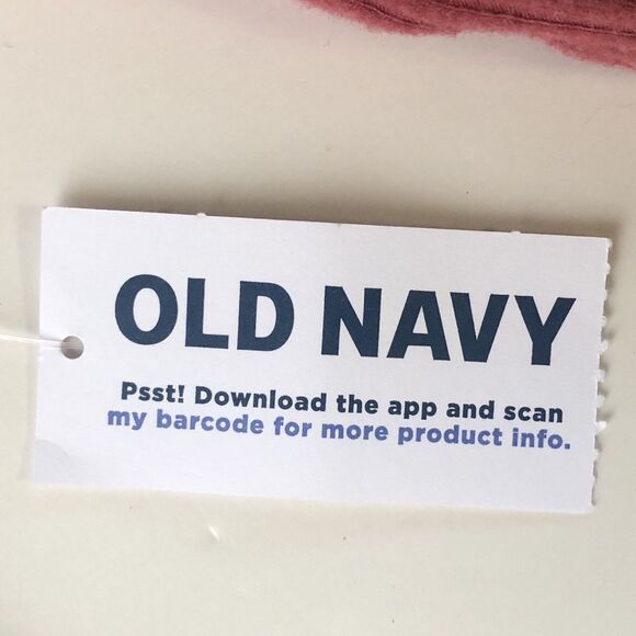 Old Navy Juniors Plush Tee Ribbed Long Sleeve Turtleneck MauveRose Medium NWT - Picture 12 of 16